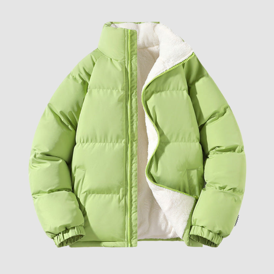 Warm Fleece lined Lightweight Puffer Jacket Women | Amarae