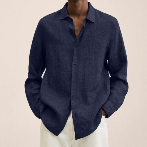 Amarae | Linen shirt for men Long