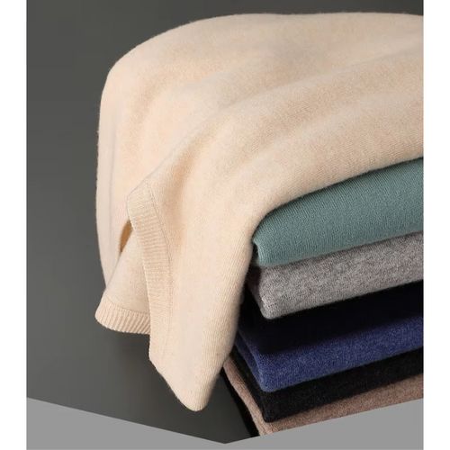 Chic Und Stil | Cashmere Sweater Men V Neck Soft Cashmere Knit Material