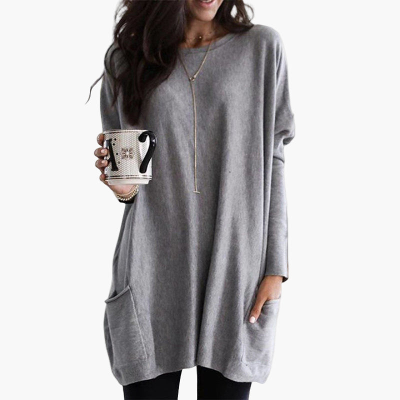 Lune London | Long oversized sweater - Comfortable casual look for autumn and winter