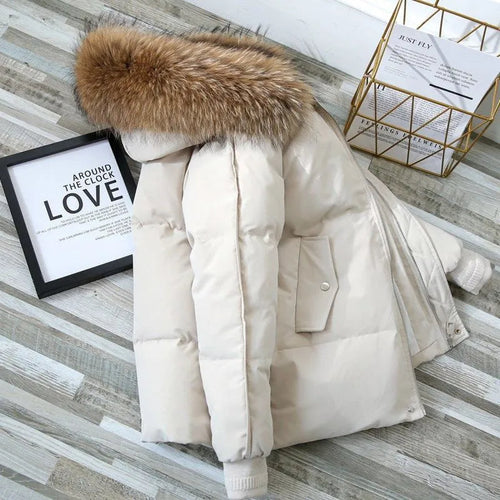 Amarae | Winter with Hood Made Of Faux Fur