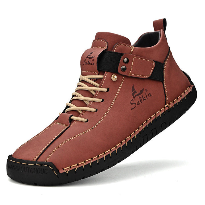 Light men's casual boots, breathable