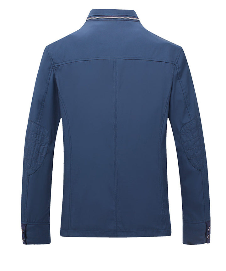 Elegant transitional jacket for men with a refined interior Lune London