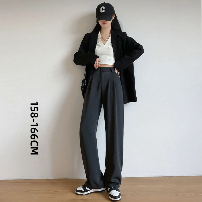 Women's corduroy pants in business style, lined