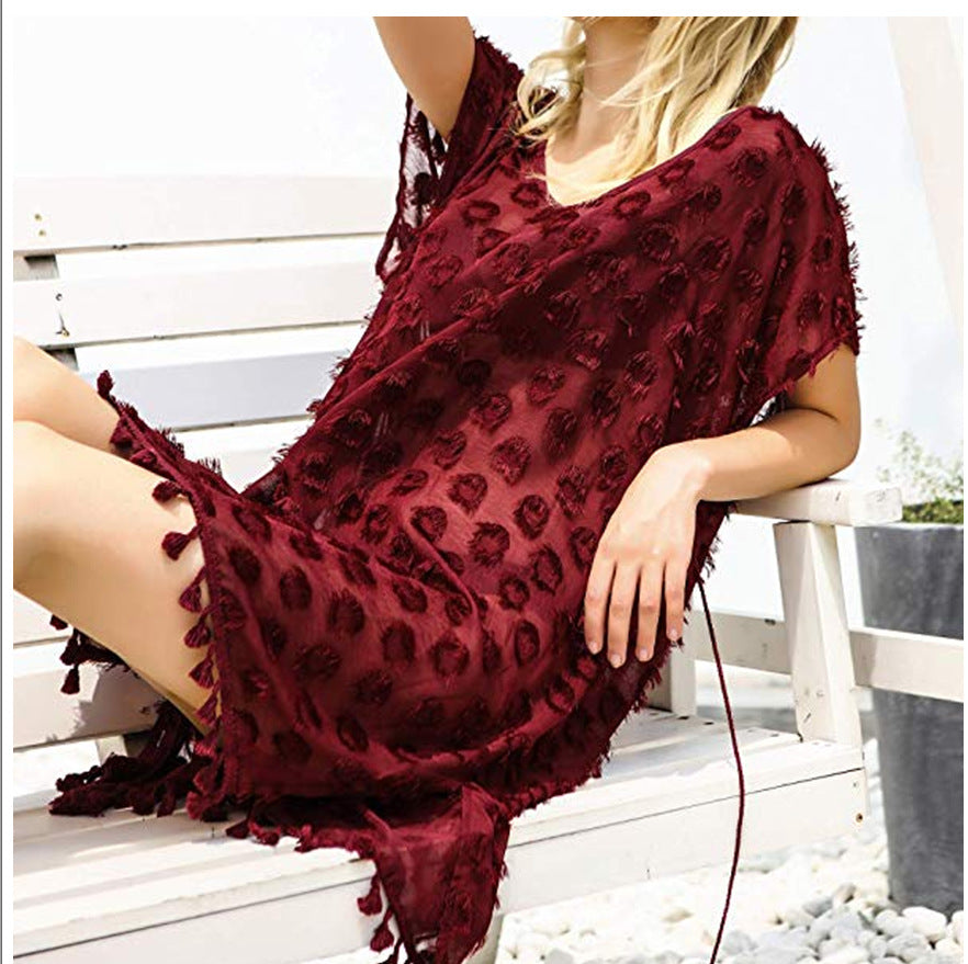 Fringe bohemian dress for women Lune London