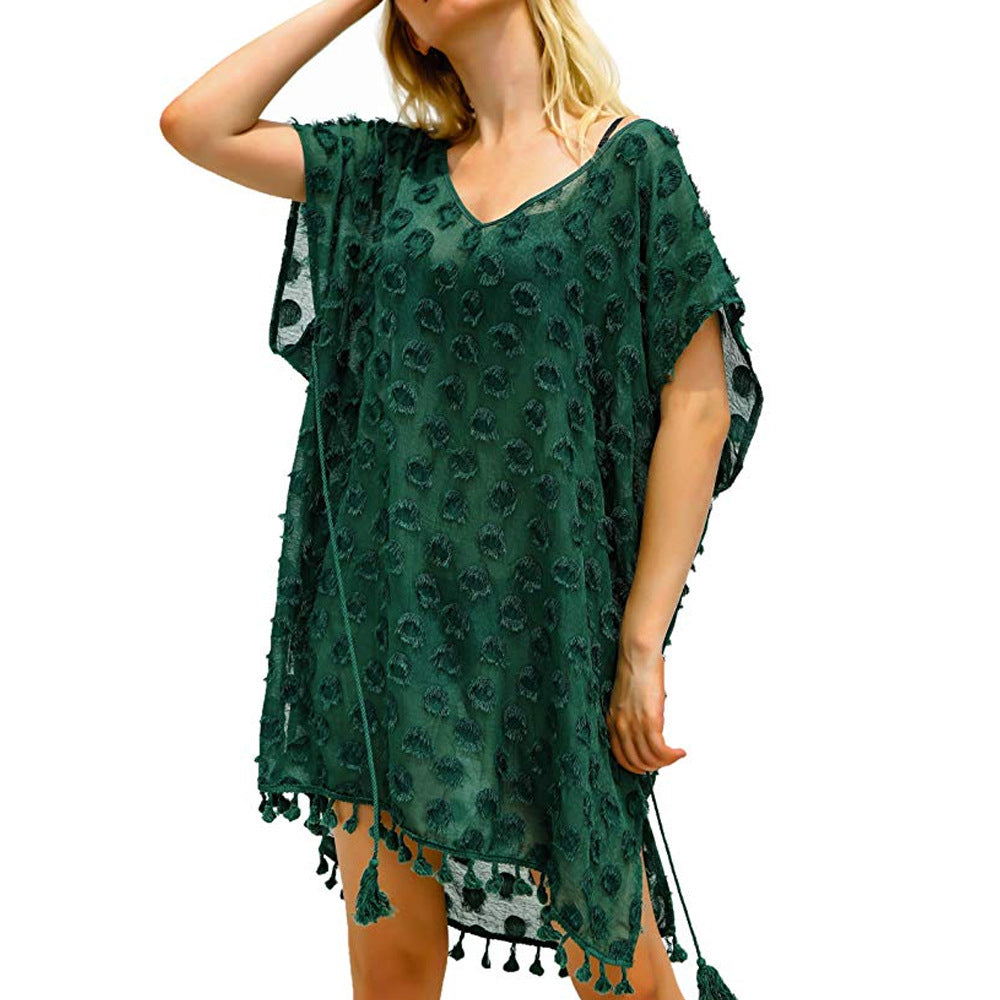 Fringe bohemian dress for women Lune London