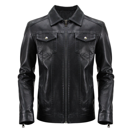 Amarae Faux Leather Jacket for Men