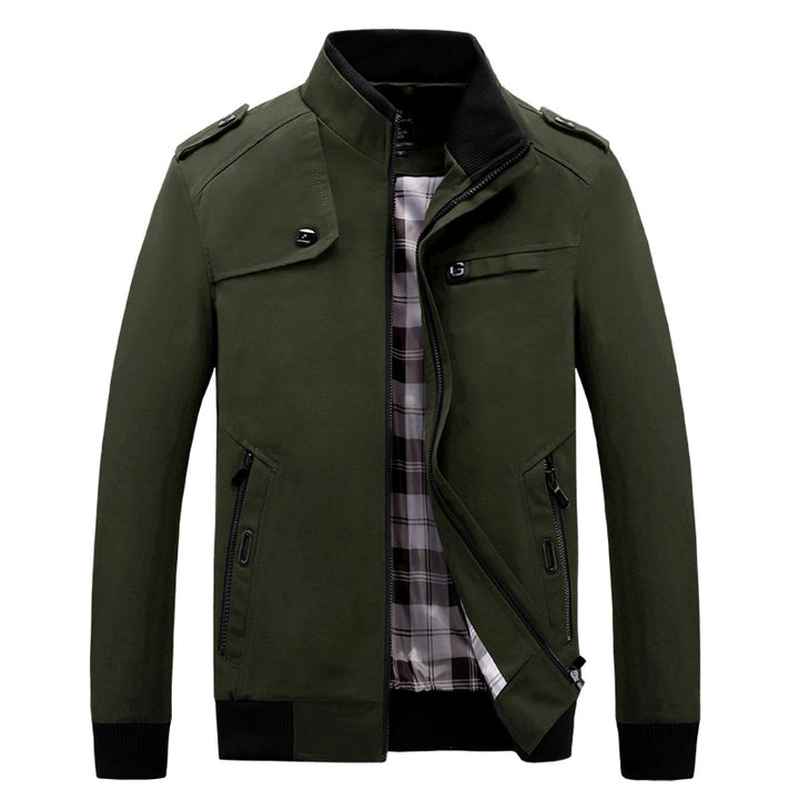 Trendy leisure jacket for men in modern biker style Lune London