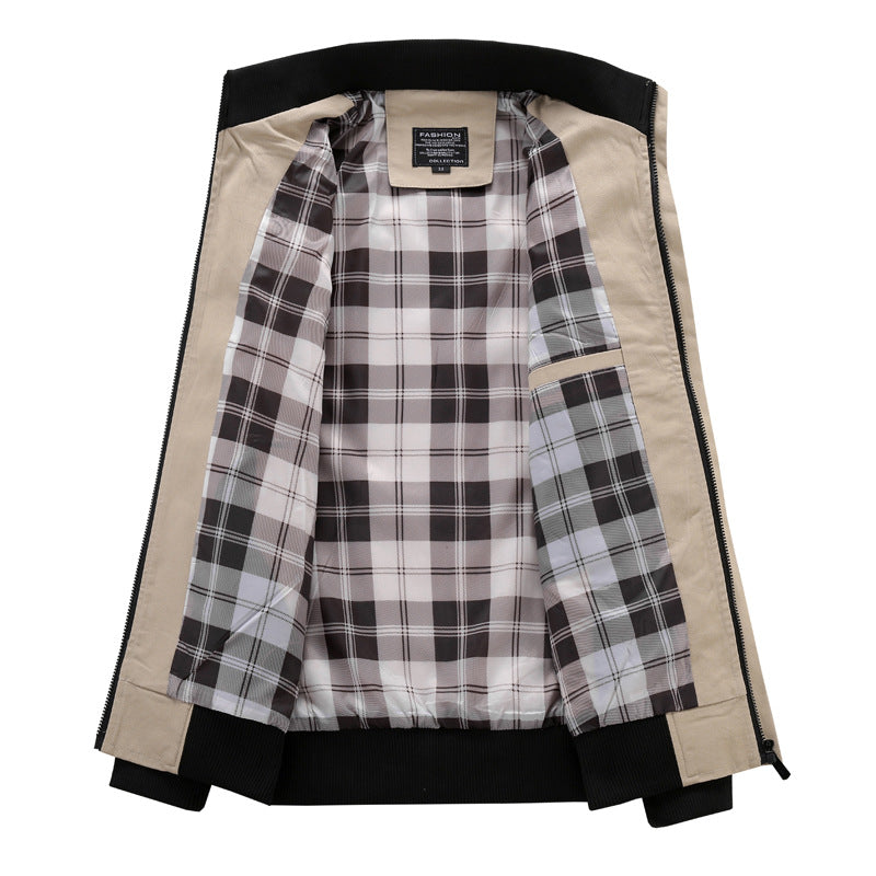 Trendy leisure jacket for men in modern biker style Lune London