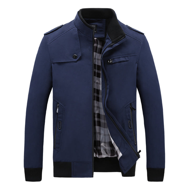Trendy leisure jacket for men in modern biker style Lune London