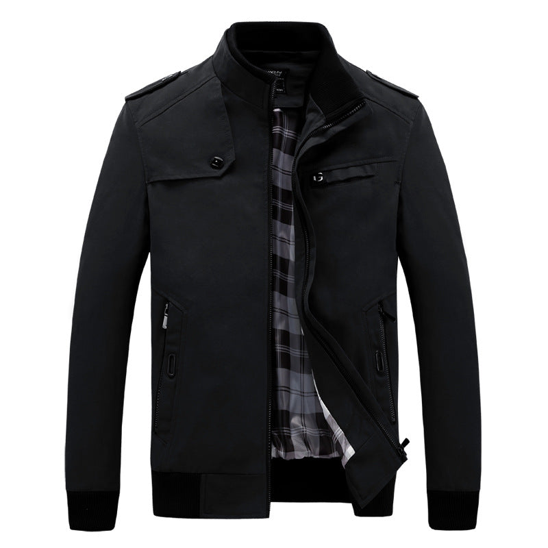 Trendy leisure jacket for men in modern biker style Lune London