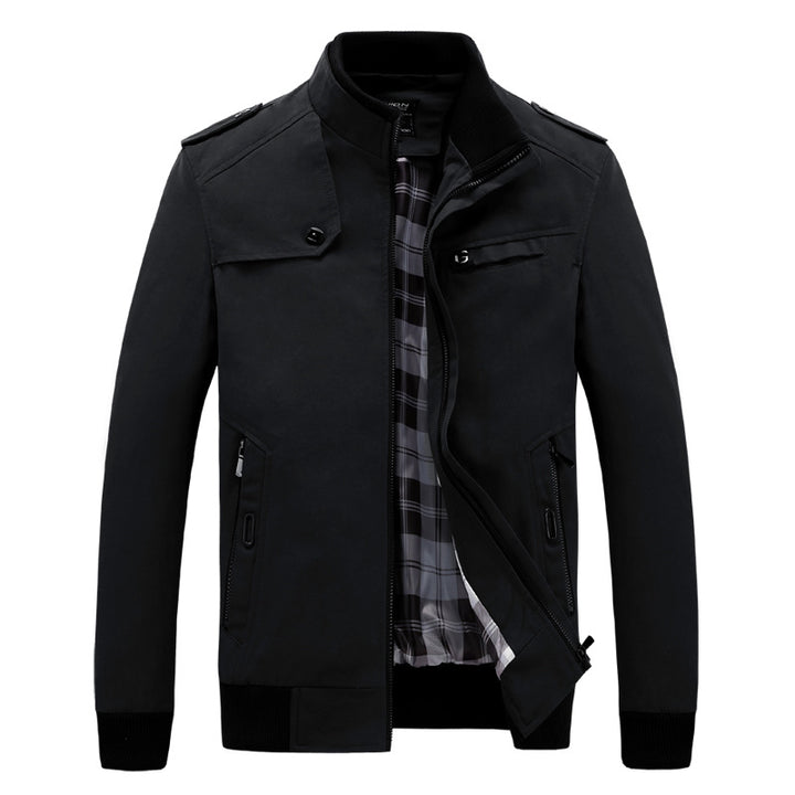 Trendy leisure jacket for men in modern biker style Lune London