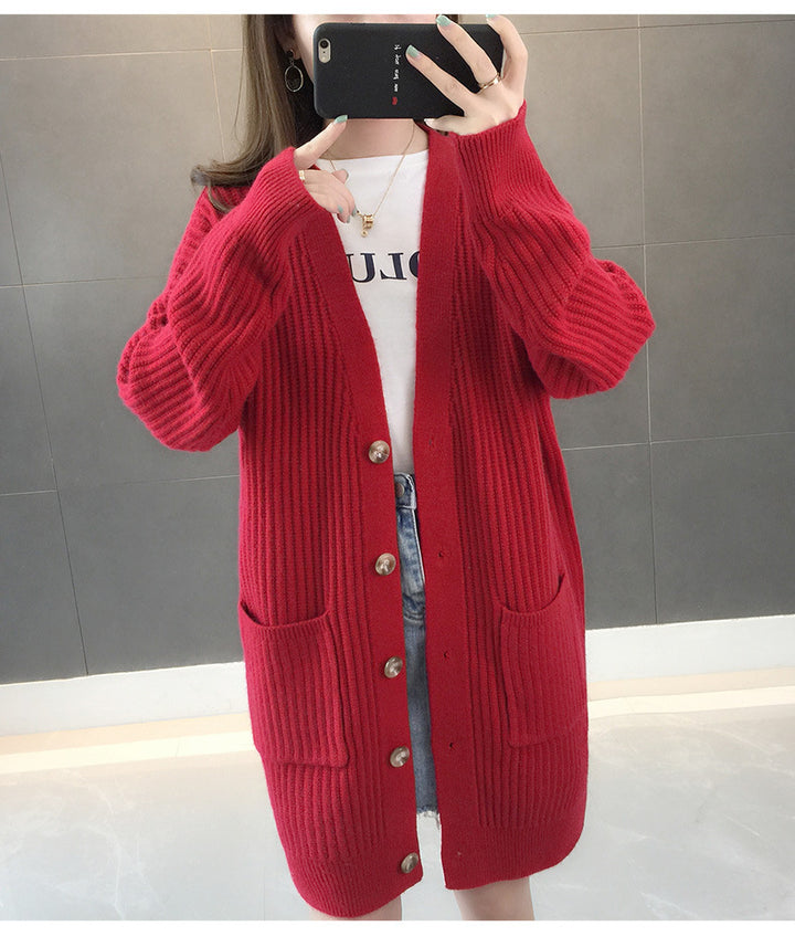 Cardigan femme avec poches et boutons Chic & Stil