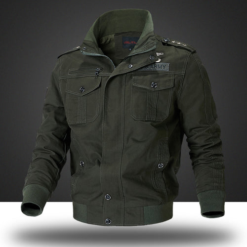 Amarae Men's Military Utility Jacket