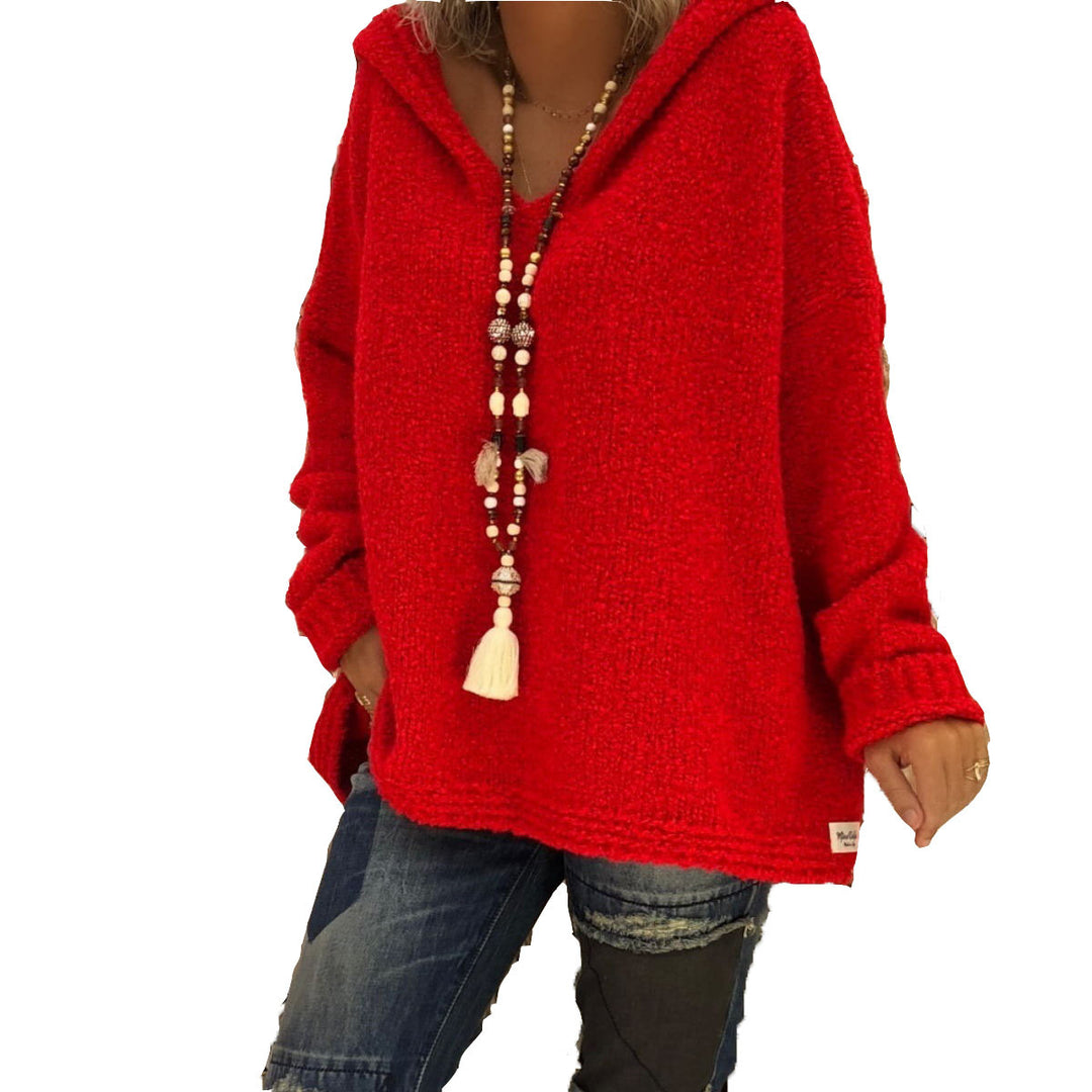 Women Large Hoodie in Soft Material Lune London