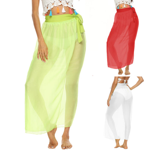 Ladies Transparent Light Beach-Hip-Cover Amarae