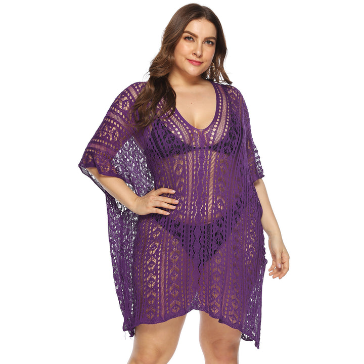 Ladies Bohemian Crochet Beach Cover Tunic Lune London