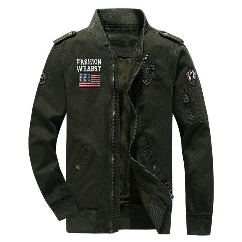 Veste militaire tendance pour hommes Amarae