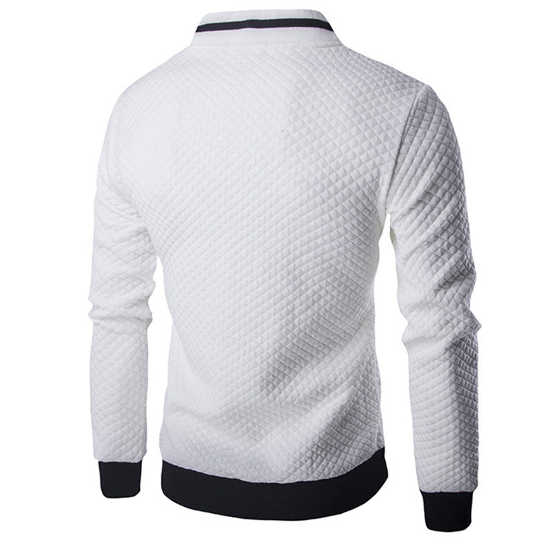 Padded jacket for men with modern design and practical zip pockets Lune London