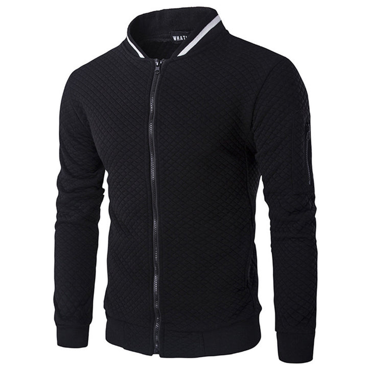 Padded jacket for men with modern design and practical zip pockets Lune London
