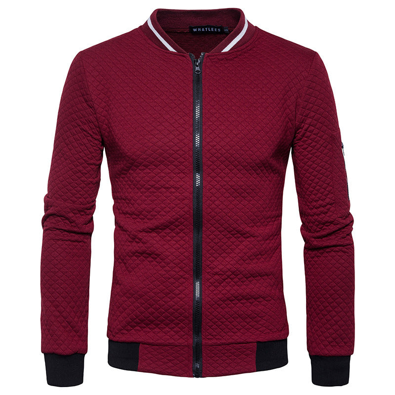 Padded jacket for men with modern design and practical zip pockets Lune London