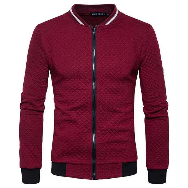 Padded jacket for men with modern design and practical zip pockets Lune London