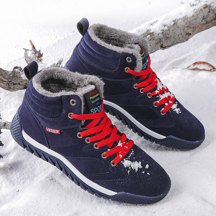 Men's winter boots, insulated, large sizes