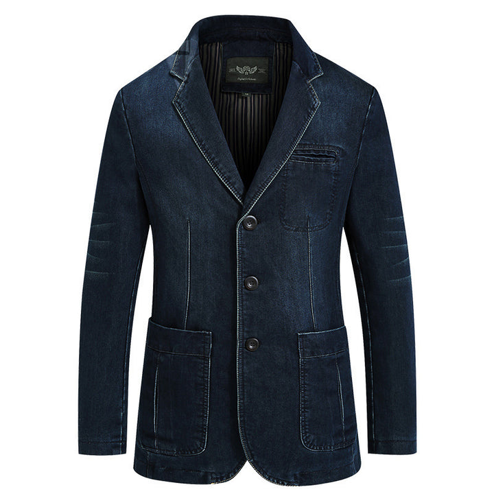 Trendy denim blazer jacket for men Amarae