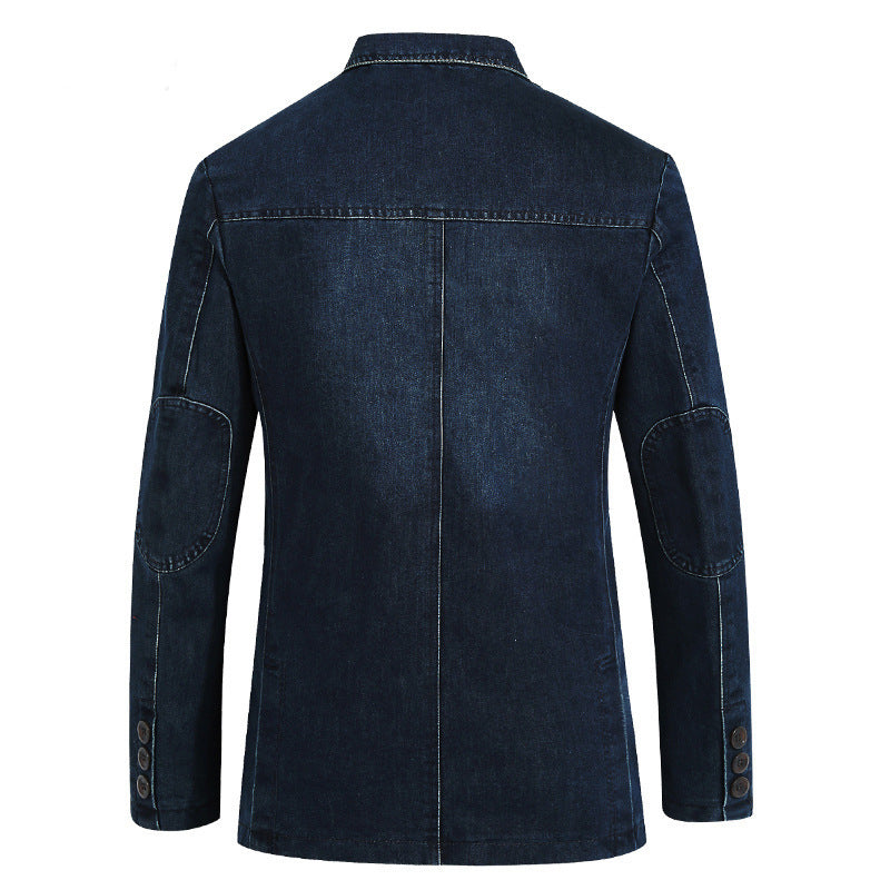 Trendy denim blazer jacket for men Amarae