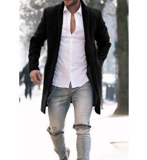 Elegant long coat for men Lune London