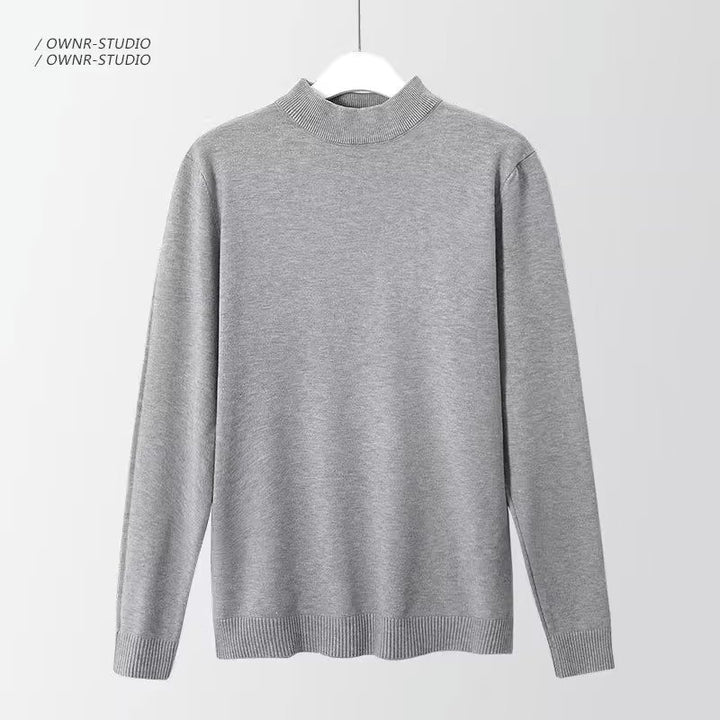 Men's sweater, slim fit, turtleneck