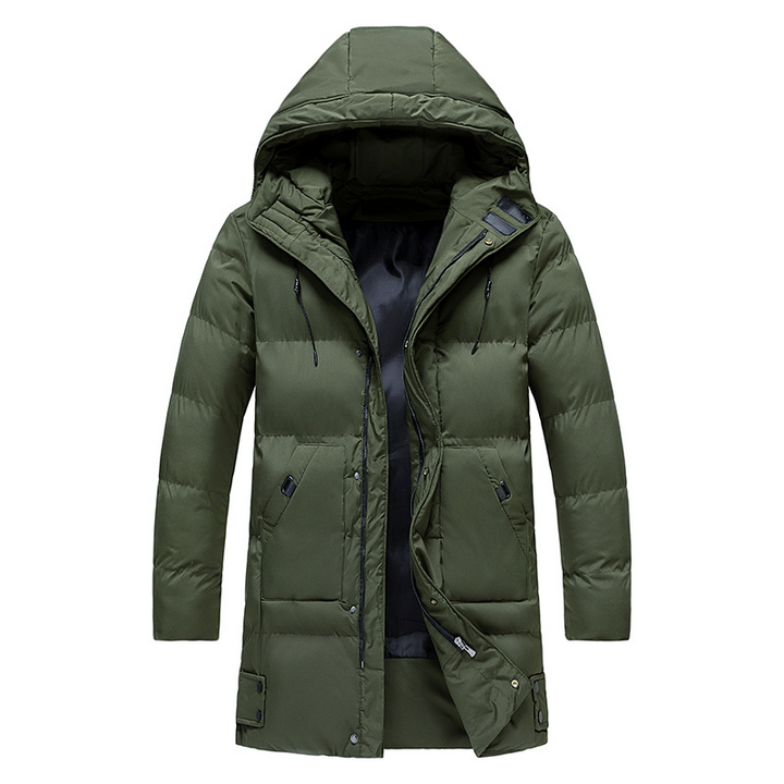 Chic Und Stil | Men's Winter Down Jacket with Hood