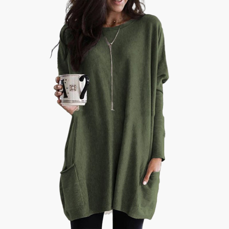 Lune London | Long oversized sweater - Comfortable casual look for autumn and winter