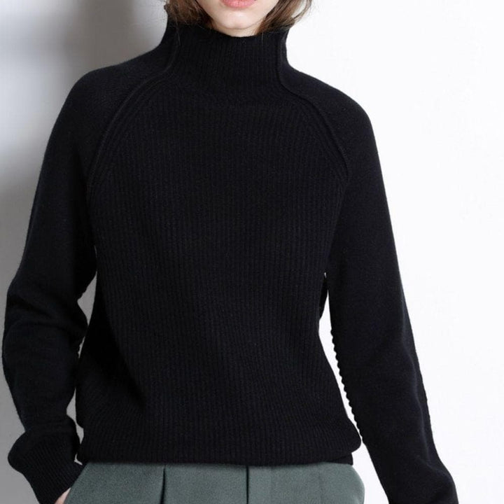 Lune London | Turtleneck Sweater - Soft Knit - Long Sleeve Comfortable Cut