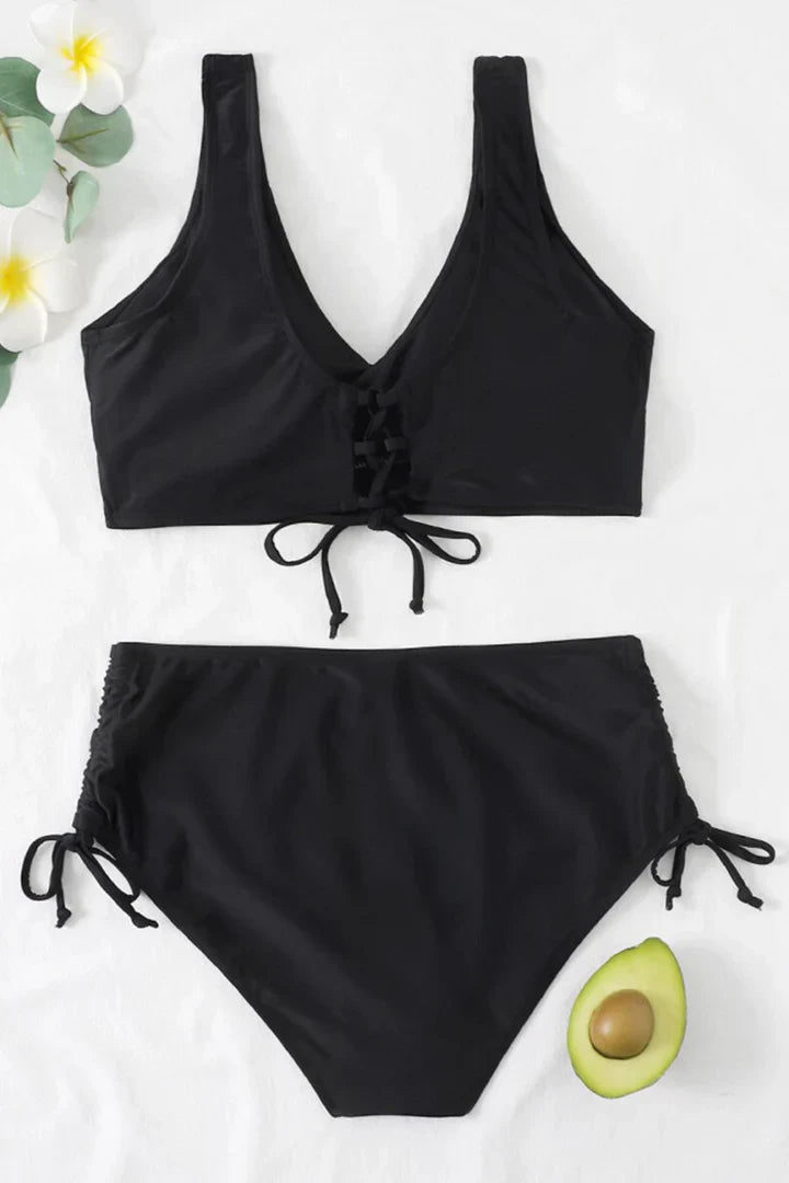 Lune London | Solid Swimwear Bikini