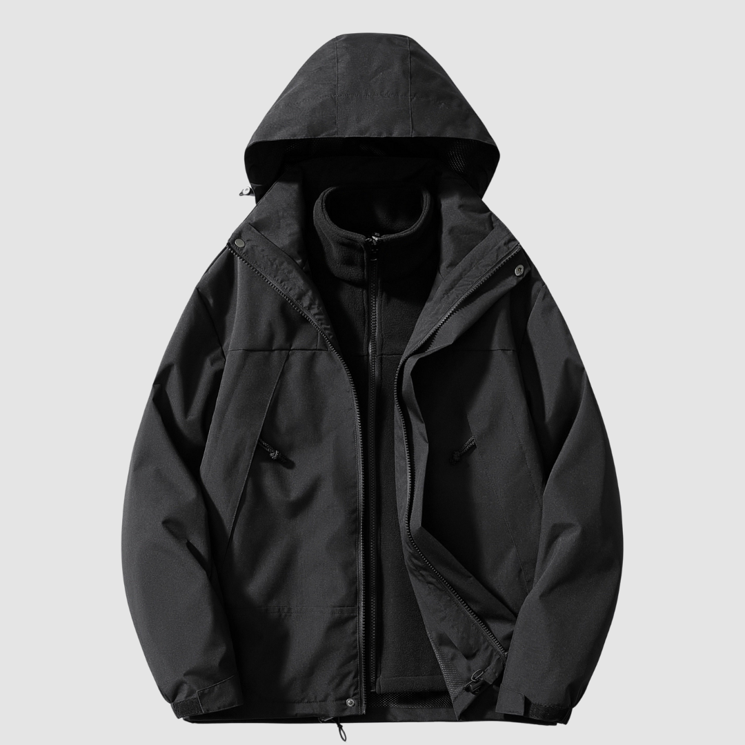 3-in-1 Fleece Winter Jacket Comfort | R&B