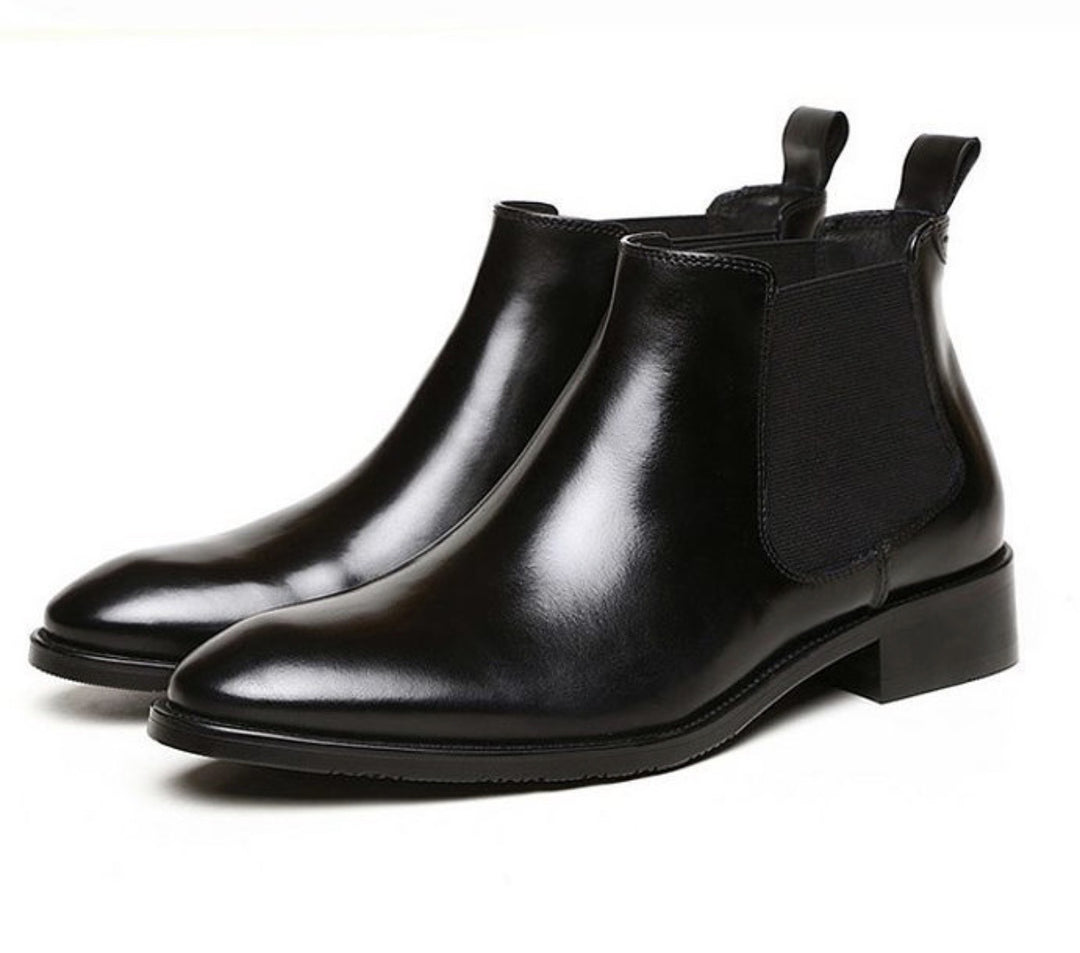 Men's Chelsea Boots made of Genuine Leather, Business-Casual