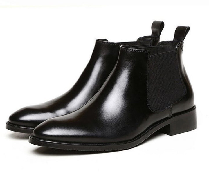 Men's Chelsea Boots made of Genuine Leather, Business-Casual