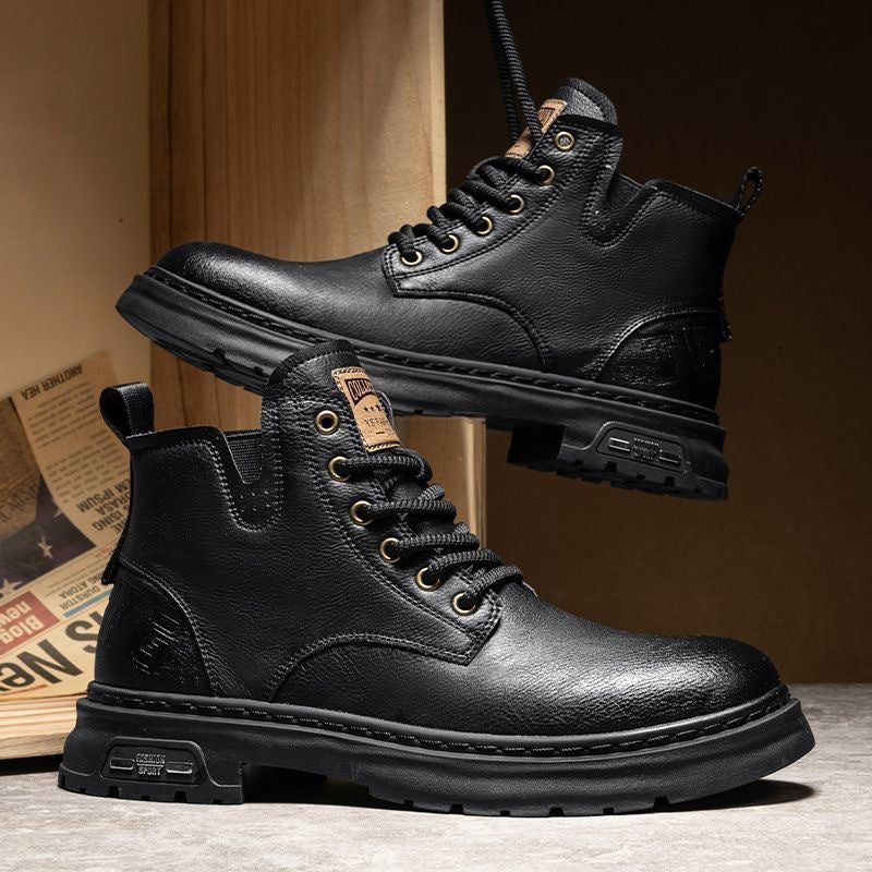 Men's casual style boots, breathable
