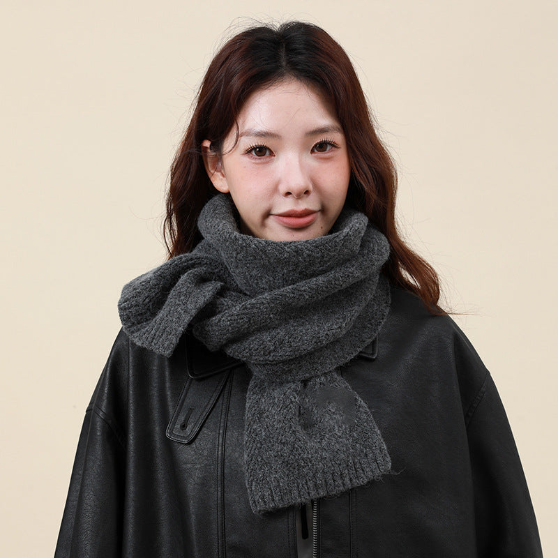 Women's scarf made of alpaca wool, 165x24cm