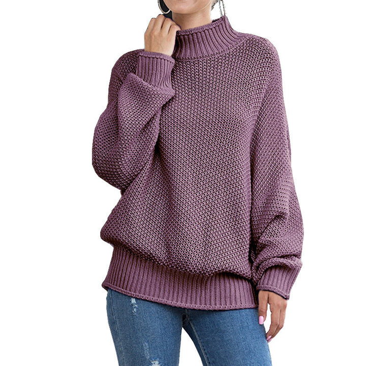 Chunky turtleneck pullover for women with a relaxed fit Lune London