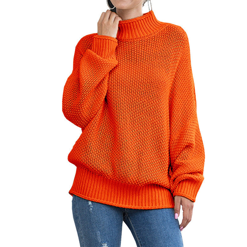 Chunky turtleneck pullover for women with a relaxed fit Lune London
