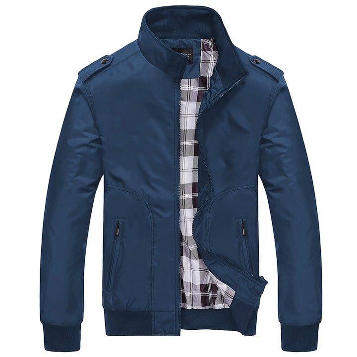 Stylish transition jacket for men with hidden zipper and practical pockets Lune London
