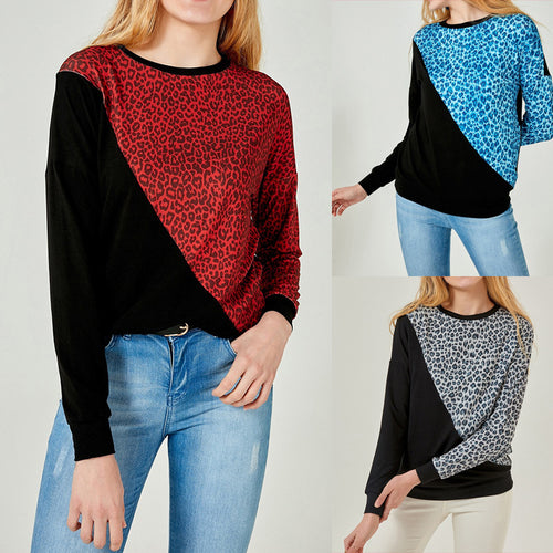 Sweat-shirt élégant pour femmes avec motif animal Chic & Stil