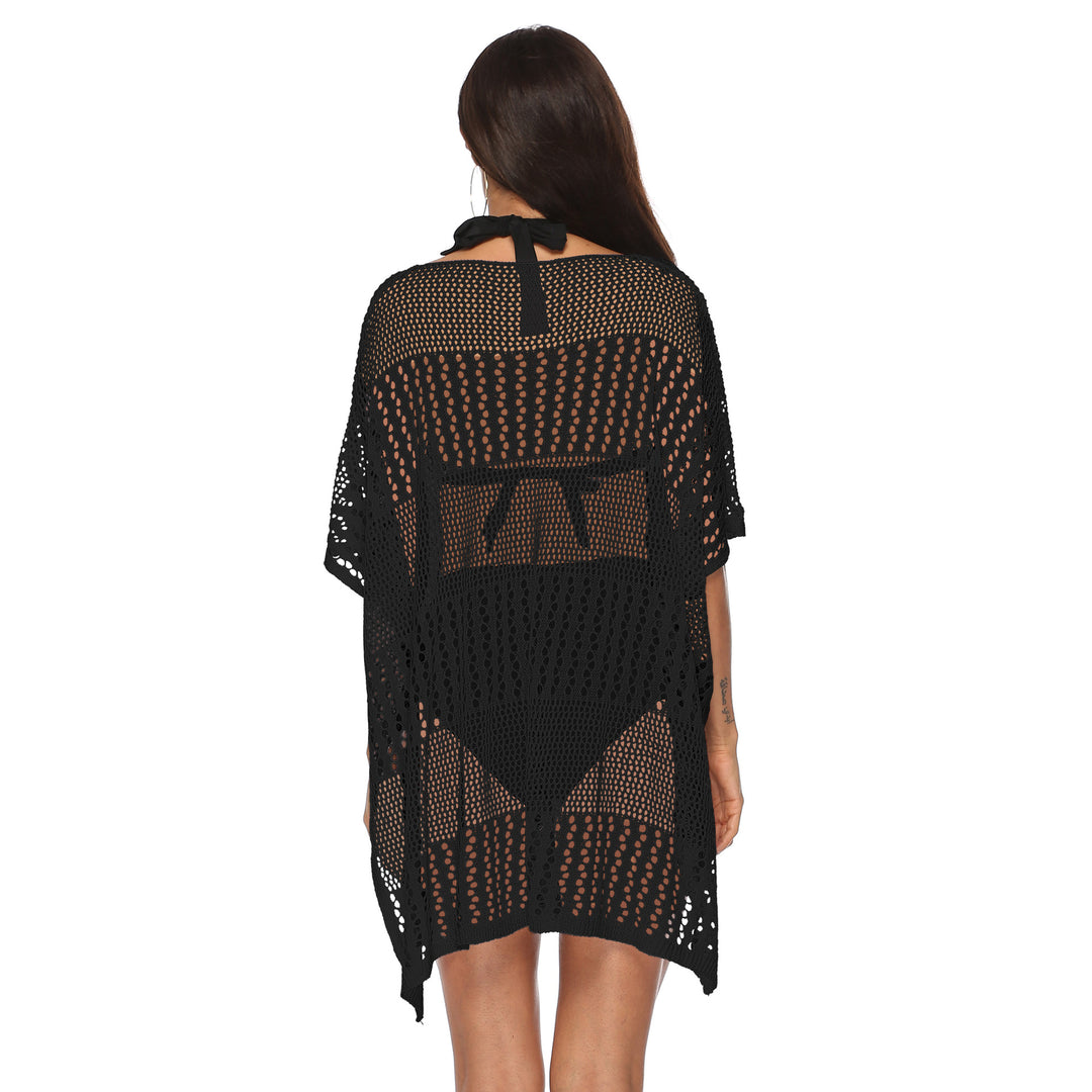 Women crochet tunic swimsuit Lune London