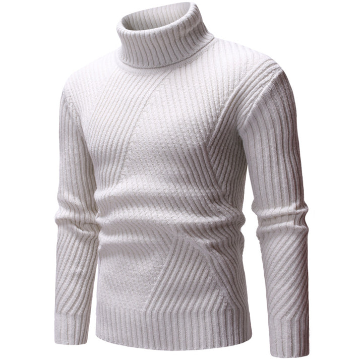 Turtleneck sweater for women with textured design from Lune London