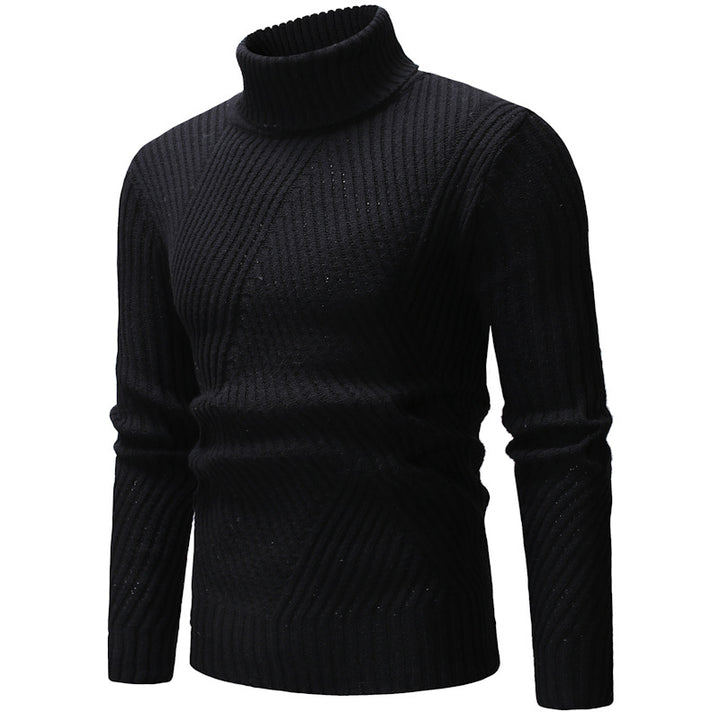 Turtleneck sweater for women with textured design from Lune London