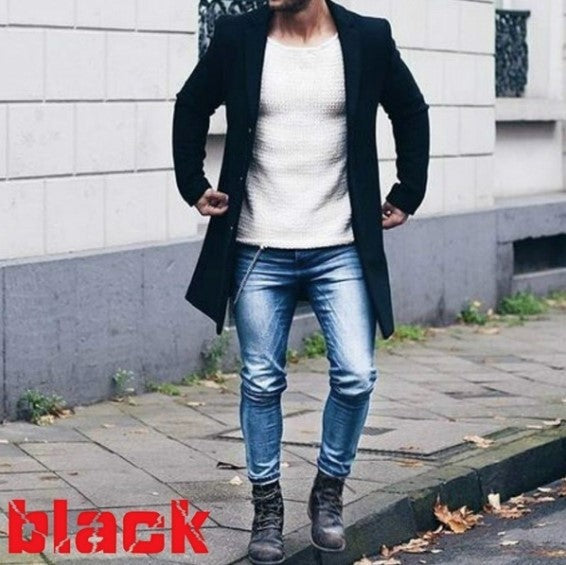 Elegant transition blazer for men with modern cut and practical pockets Lune London
