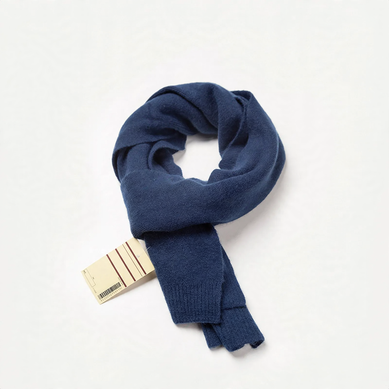 Wool-Cashmere-Scarf, knitted, 150x25cm