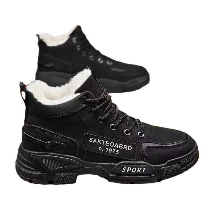Men's work boots, insulated, non-slip, water-repellent